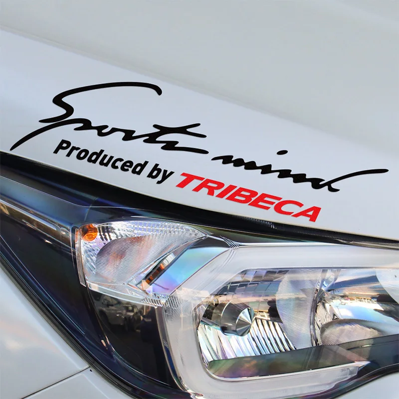 

2 Pieces Customization Sports Mind Car Covers Car Stickers Decal Car-Styling For tribeca car accessories