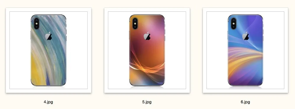 GOOYIYO-для iPhone X XS, наклейка для телефона XS Max XR, роскошная, сделай сам, персональная наклейка, высокое качество, 3 м, виниловая кожа для iPhone 6, 6 S, 7, 8 Plus