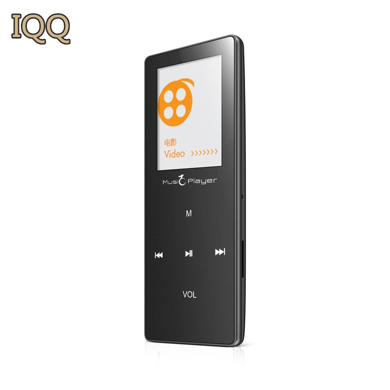 Высокое качество IQQ X01 MP3 HiFi без потерь 8G mp3 музыкальный плеер сенсорный экран металлический MP3 аудио плеер с fm-радио Шагомер bluetooth
