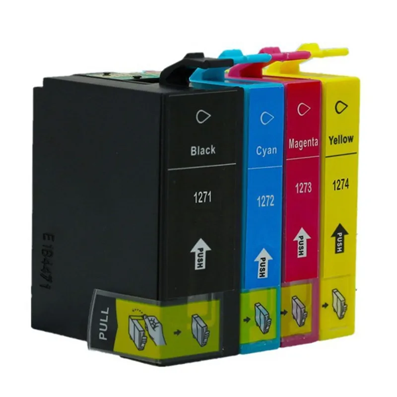 Запасные чернильные картриджи T1271 Φ T127 T1274|ink cartridge|ink cartridge for epsoncartridge epson |