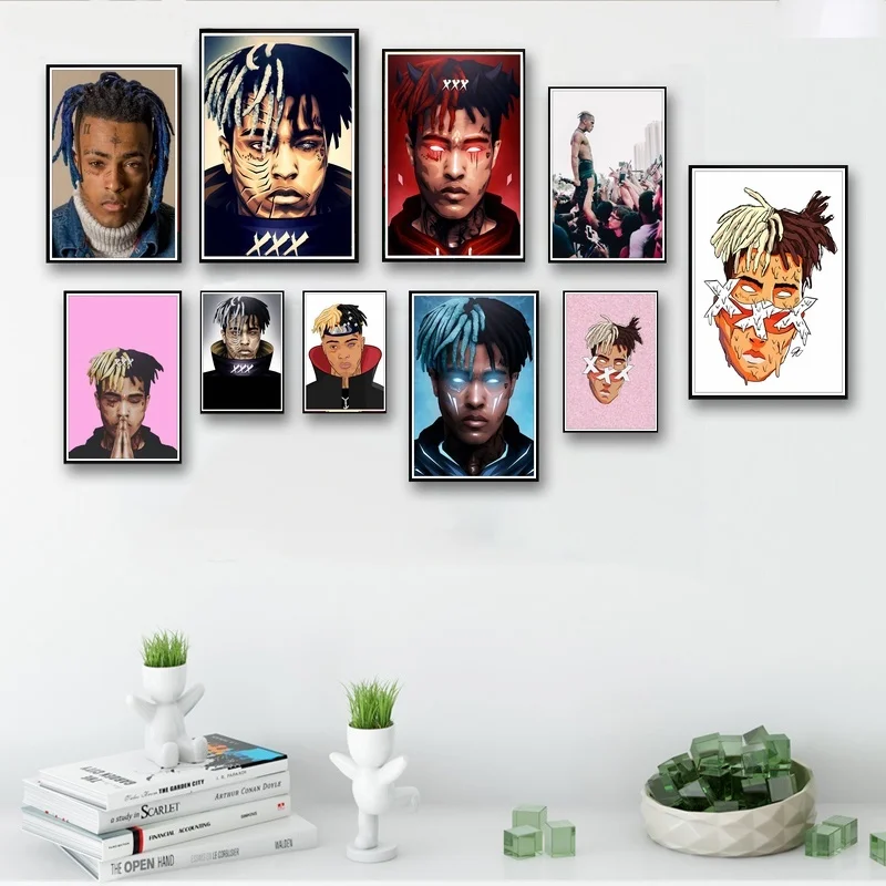 XXXTentacion Jahseh Дуэйна Onfroy Rap в стиле хип-хоп с изображениями музыкальной Звездная