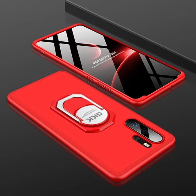 Red Чехол для huawei P30 Pro, роскошный защитный чехол с магнитным кольцом, ударопрочный чехол для huawei P20 Lite P10 Plus P9 Coque - Цвет: Red