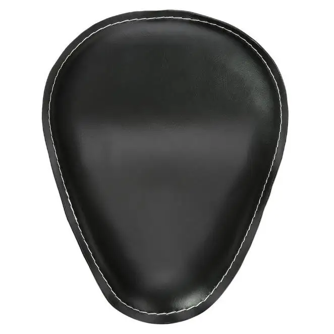 Black Leather Solo Seat for Harley Dyna Sportster 883 1200 XL Custom Bobber Chopper |