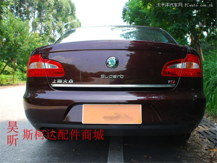 KOWELL для 4 шт. автомобильный Стайлинг для Skoda Superb задний светильник s 2009-2012 для превосходного светодиодный задний фонарь+ сигнал поворота+ тормоз+ задний светодиодный светильник