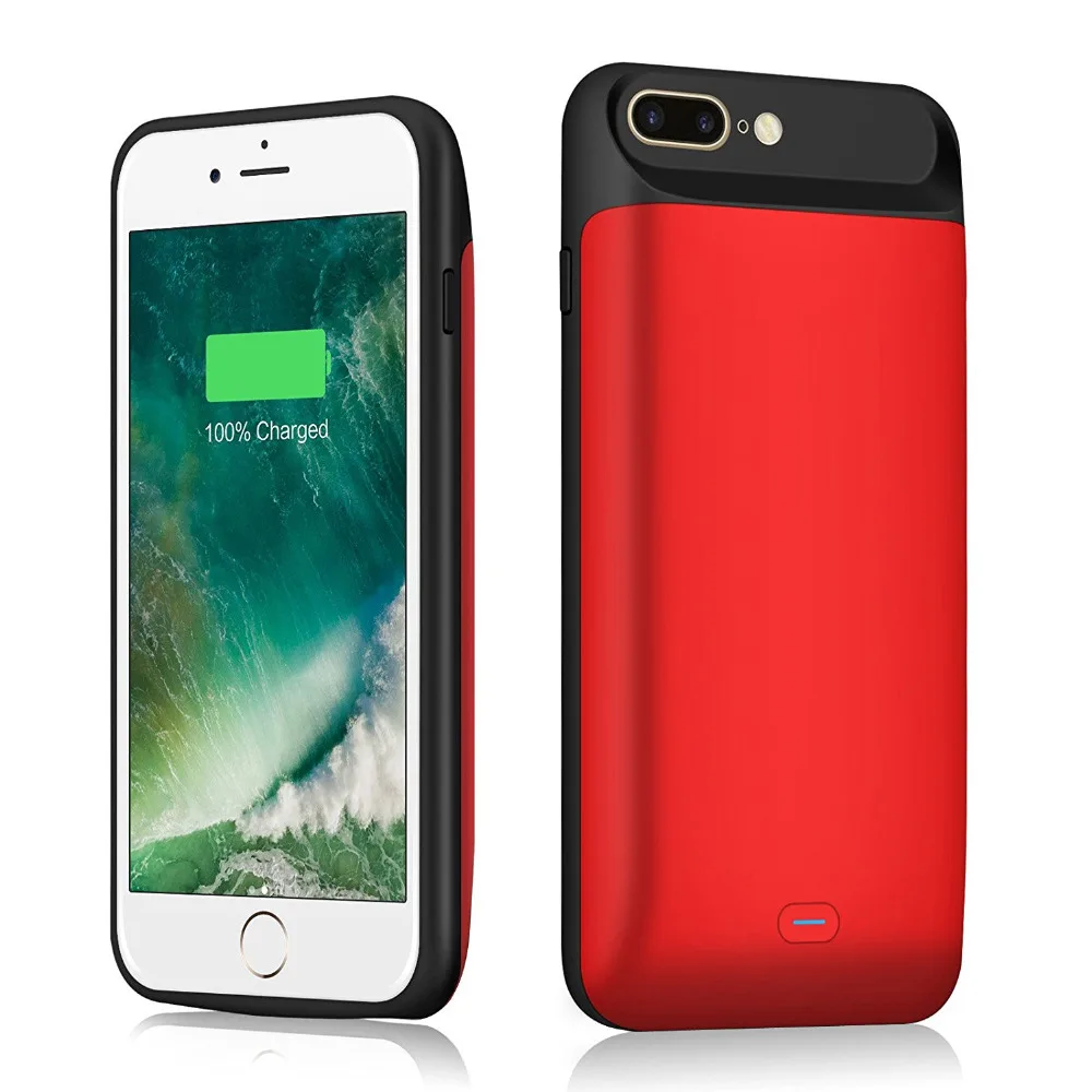 Внешний Умный Магнитный чехол для iPhone 7 8 Plus с usb-кабелем | Мобильные телефоны и
