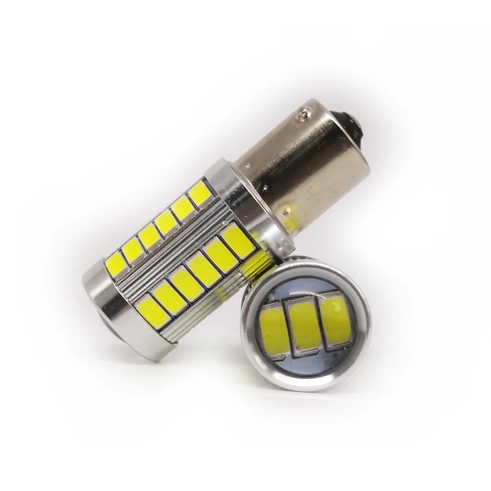 12V S25 1157 33SMD 5630 белый светодиодный светильник для салона автомобиля лампа