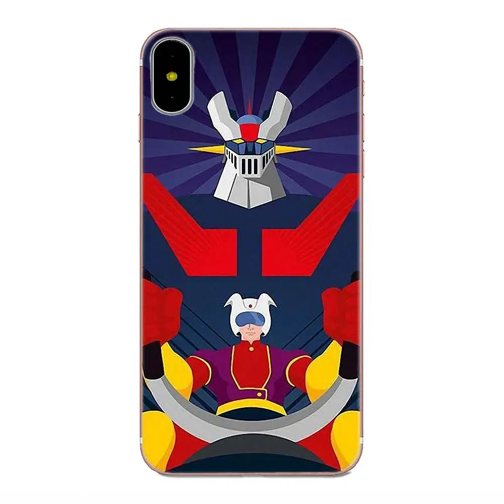 Аниме Grendizer G5 японский робот мягкие чехлы Капа для Galaxy A3 A5 A7 On5 On7 2015 2016 2017 Grand Alpha G850