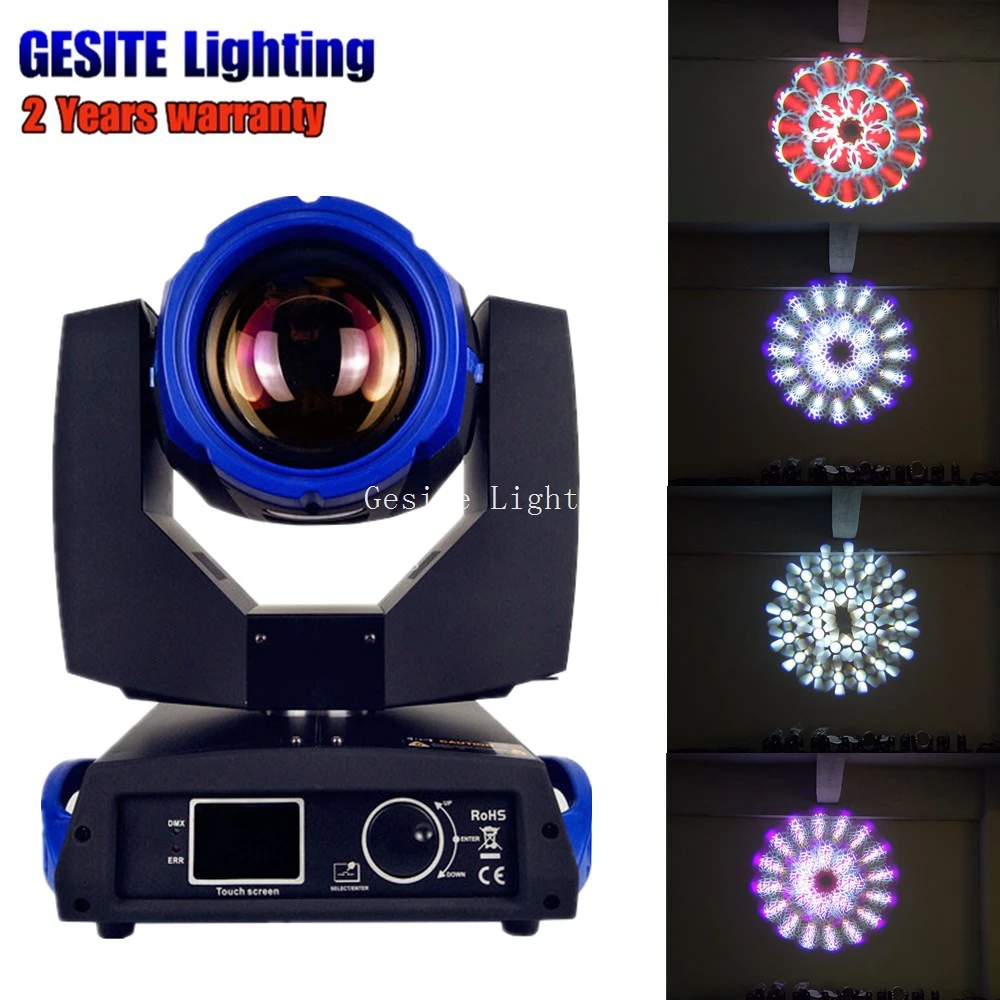 3D Gobo 280W 10R луч сценический светильник с движущейся головкой|Эффект освещения