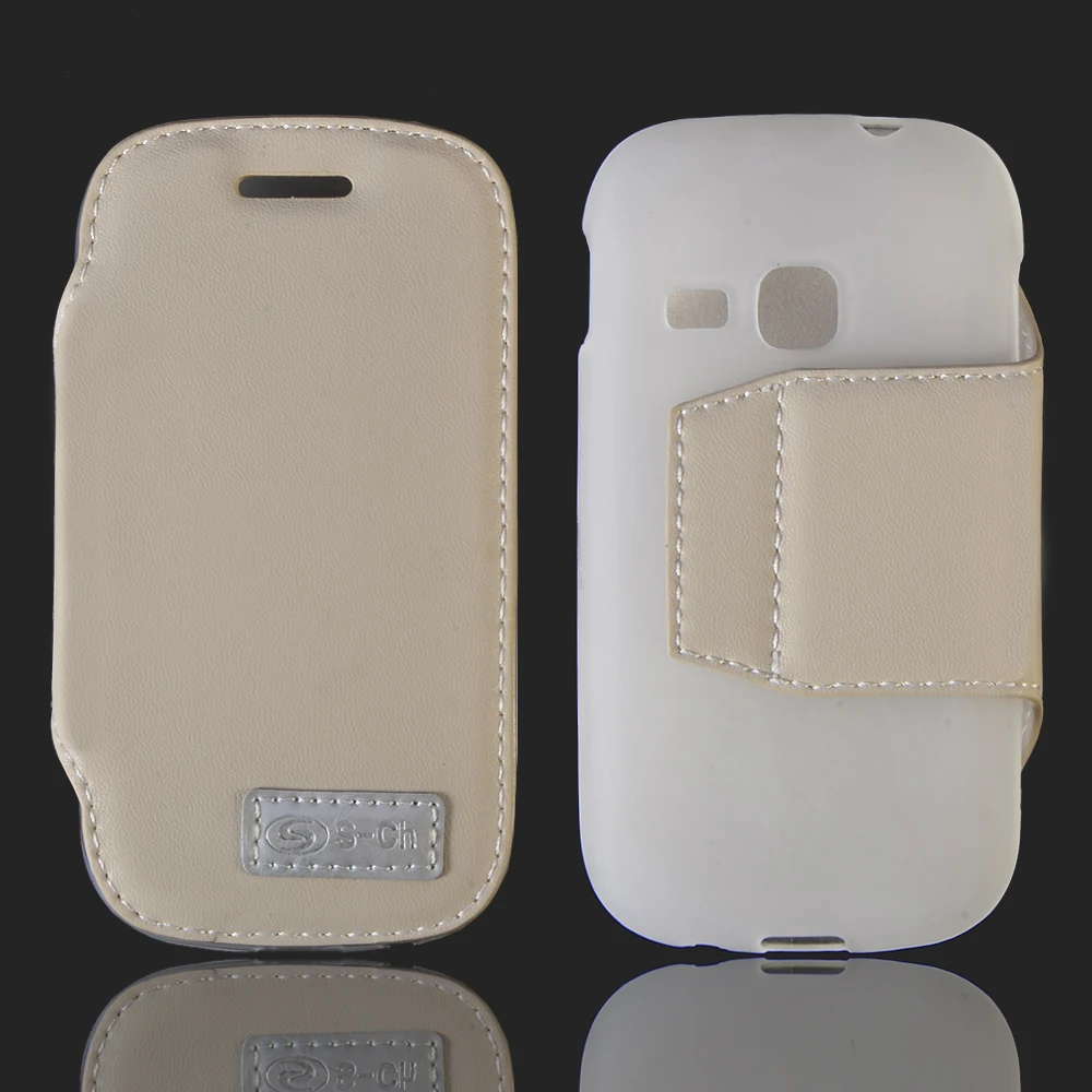 Для Samsung Galaxy Young S6310 S6312 откидной Чехол из искусственной кожи для бизнеса