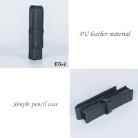 leather fountain pen case pu single pen holder pouch sleeve pen bag office accessories