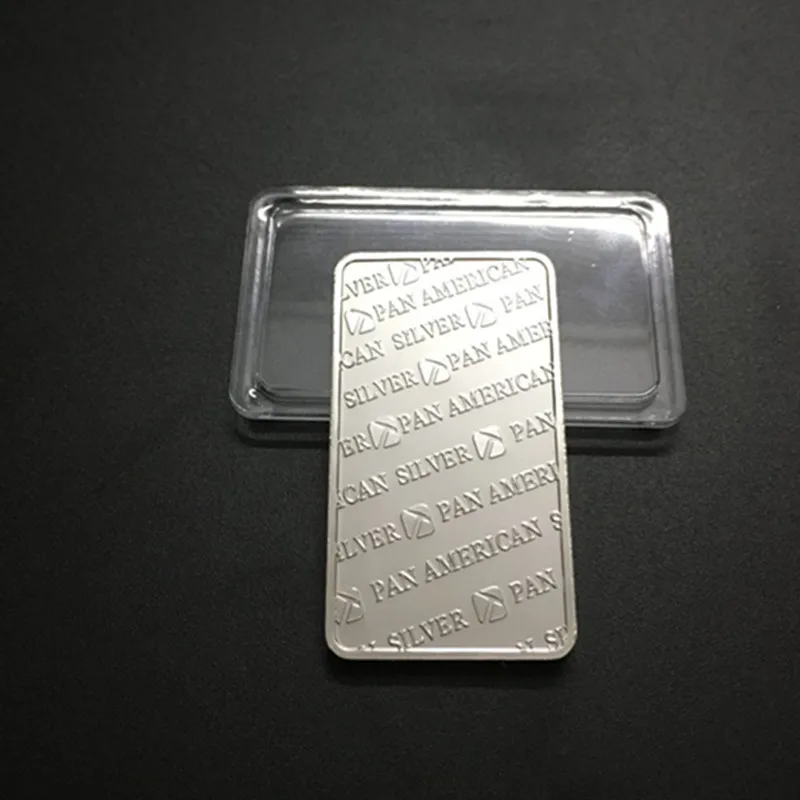 5 шт. Немагнитный Панамериканским молоток слиток 1 OZ вставка из латуни с