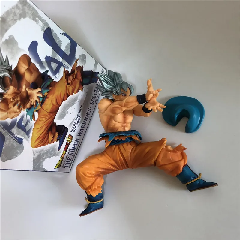 Dragon Ball Z Super Saiyan Goku серебряный стиль волос бомба волна фигурка DBZ Goku памятная Коллекционная модель игрушки 16 см