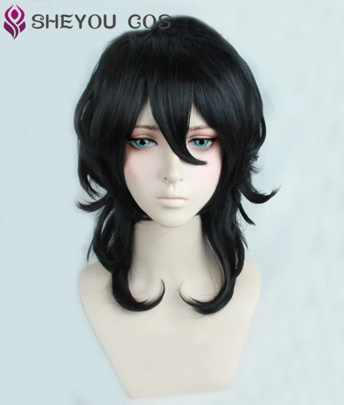 Игра Аниме Ensemble Stars Sakuma Rei 40 см Япония и Южная Корея черные волосы термостойкие