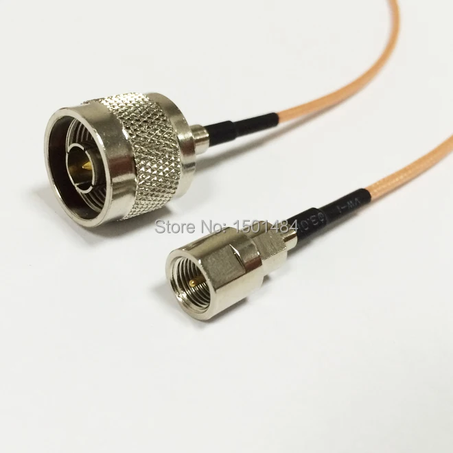 Соединительный кабель типа N штекер-переключатель FME разъем RG318 15 см оптовая цена |