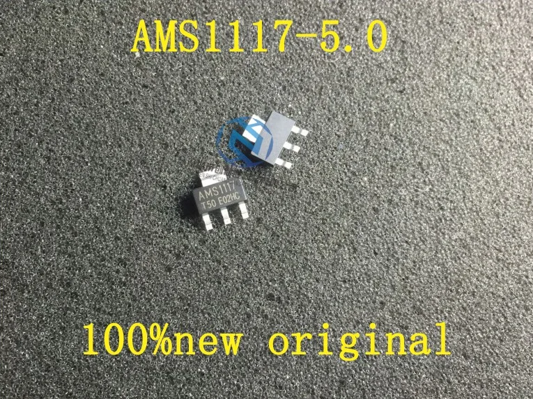 

The original 1000PCS AMS1117-5.0 AMS1117 5.0V 1A SOT-223
