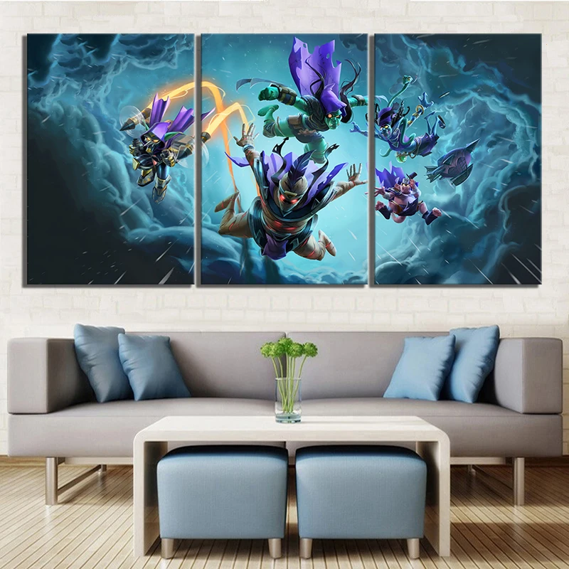3 Piece HearthStone Heroes of Warcraft Video Game Posters HD Wall Picture Canvas Paintings for Home Decor Art | Дом и сад