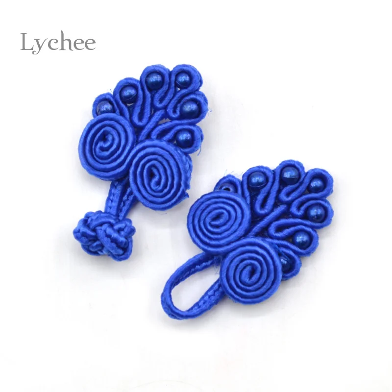 Lychee 3 пары традиционные китайские узелковые пуговицы винтажная ручная работа