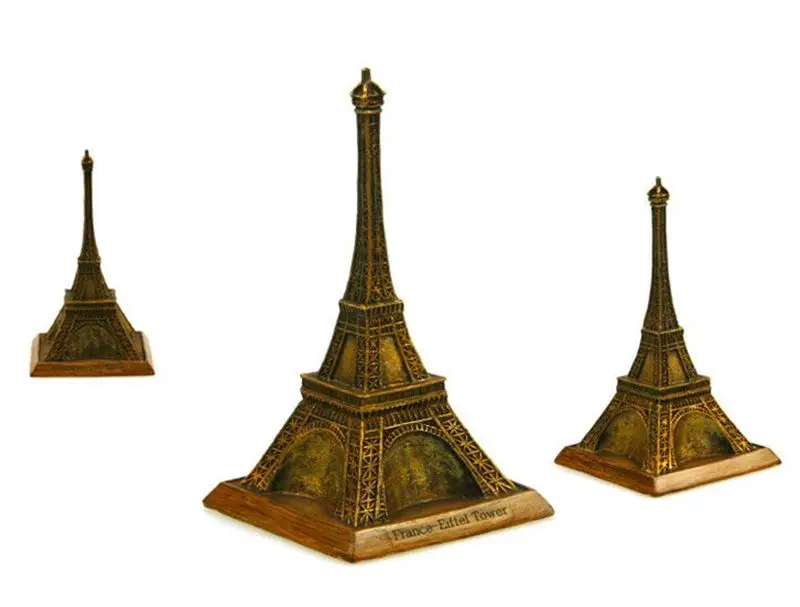 

Eiffel Tower in Paris, France Creative Resin Crafts World Famous Landmark Model Tourism Souvenir Gifts Collection Home Decor