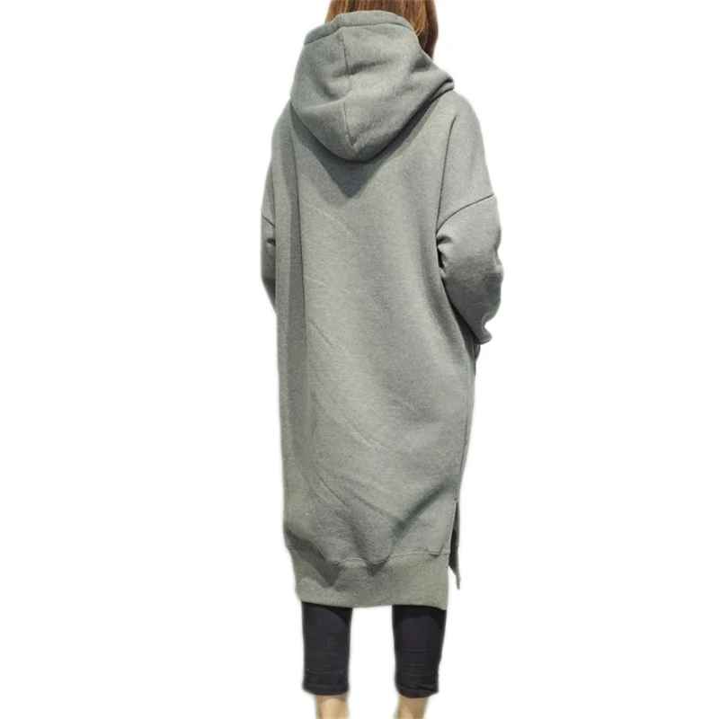 Женская толстовка с капюшоном akslxdmmm bts размера плюс простая свободная бархатная