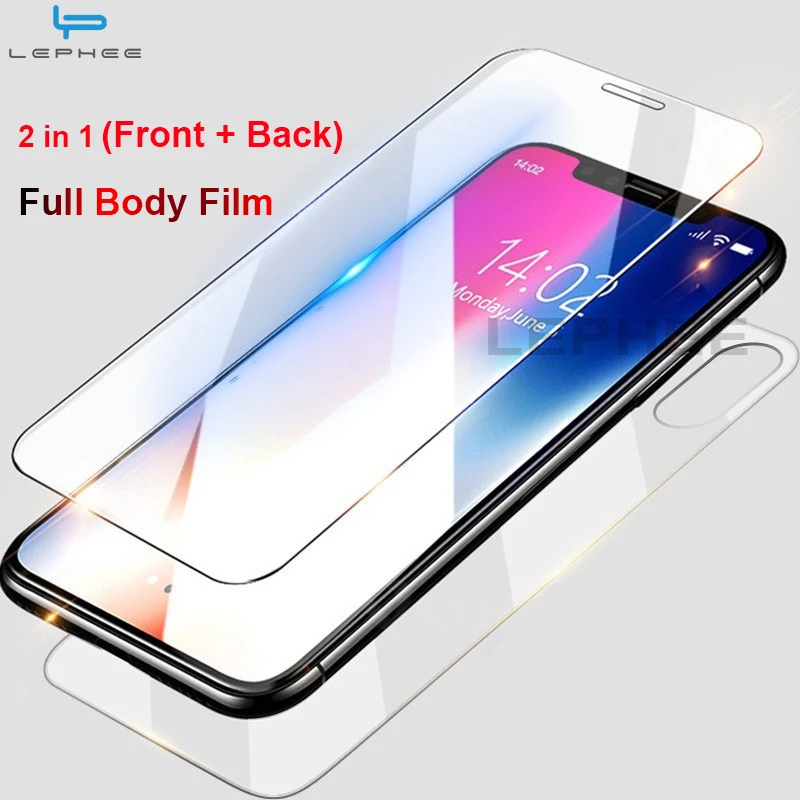 Закаленное стекло для iPhone 11 XS MAX Xr X S 8 7 6 Plus SE 2020 12 Pro Max защита экрана Переднее и