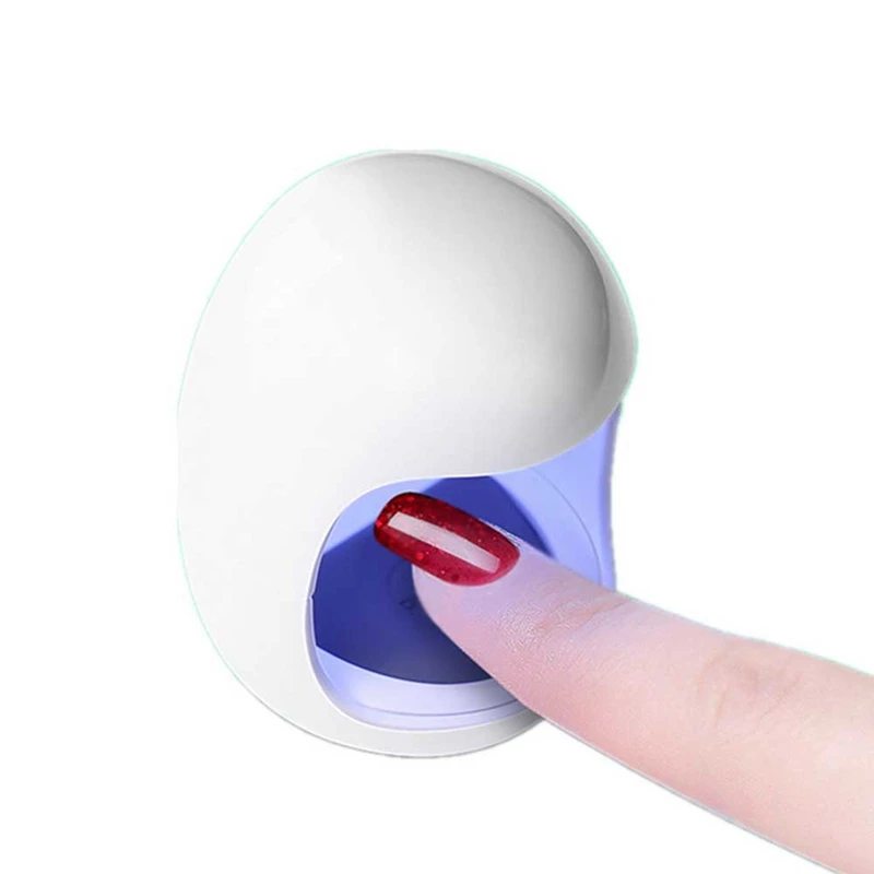 Гель лак для ногтей сушильная машина Сушилка одним пальцем свет мини Портативный