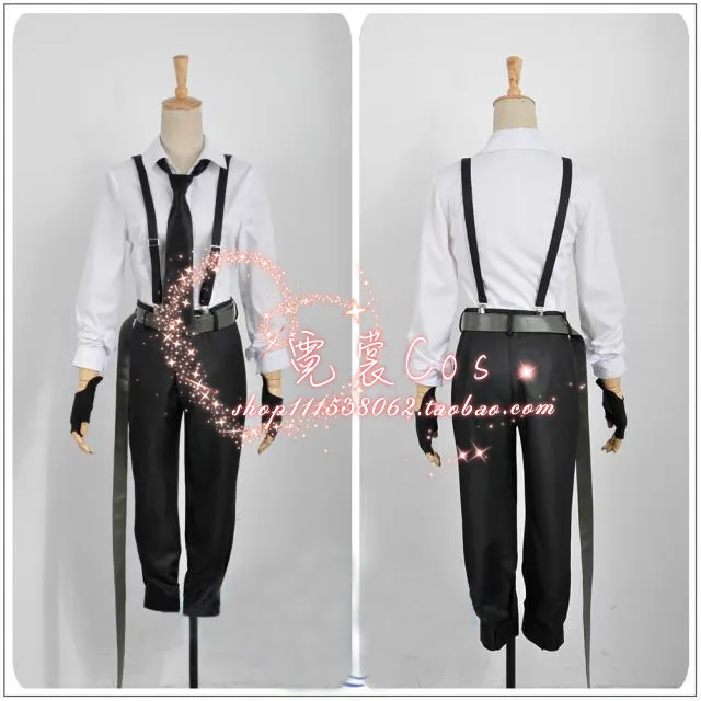 Аниме атсуши накажима Косплей Банго бродячие собаки платье оружие детектив член