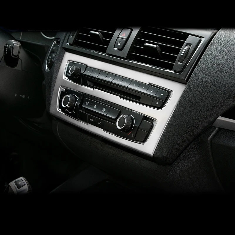Car Inernal Pearl control Refit CD Center panel Decorative Cover trim Sticker For BMW 1 Series F20 Accessories Car-Styling | Автомобили и
