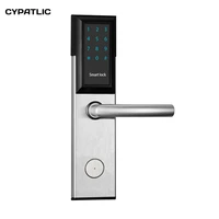 electronic keyless digital door lock smart remote bluetooth code door lock unlock with ttlock app codem1 card and key