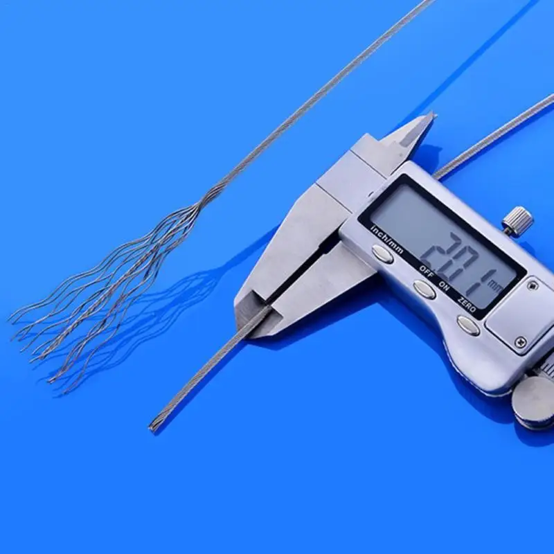 5M Wire Drape RodRope Cable Tensioner Pincer Clips Net Locking Buckle Set Stainless Steel Curtain Tension Accessories | Инструменты