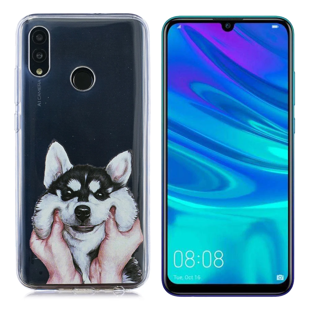 Soft Case For Huawei P Smart 2019 Silicone TPU Transparent Phone Back Cover Capa 2018 PSmart |