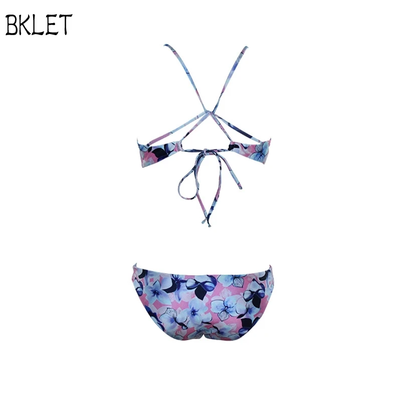 2018 новый сексуальный микро бикини с цветочным принтом купальник женский