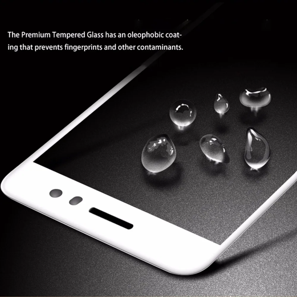 Закаленное стекло для Huawei P9 Plus 5 дюйма 3D изогнутый край полное покрытие Защита