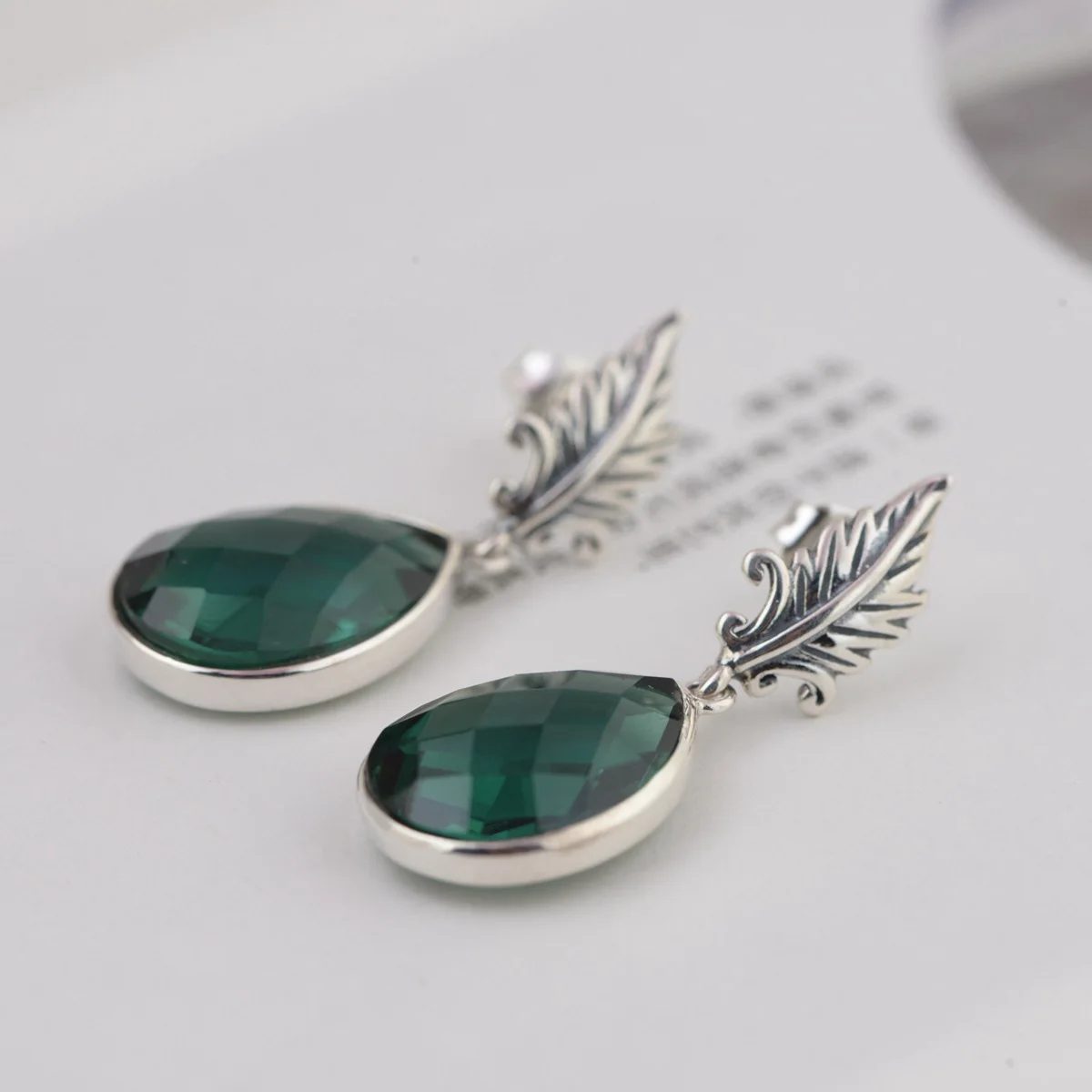 2018 Hot Sale 925 silver female crystal earrings work contracted exquisite gifts of jewelry wholesale | Украшения и аксессуары