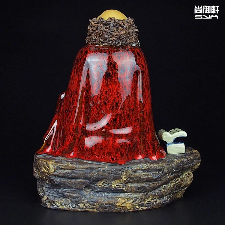 В стиле кукол Shiwan master craft boutique Керамические настольные украшения двери Будды для