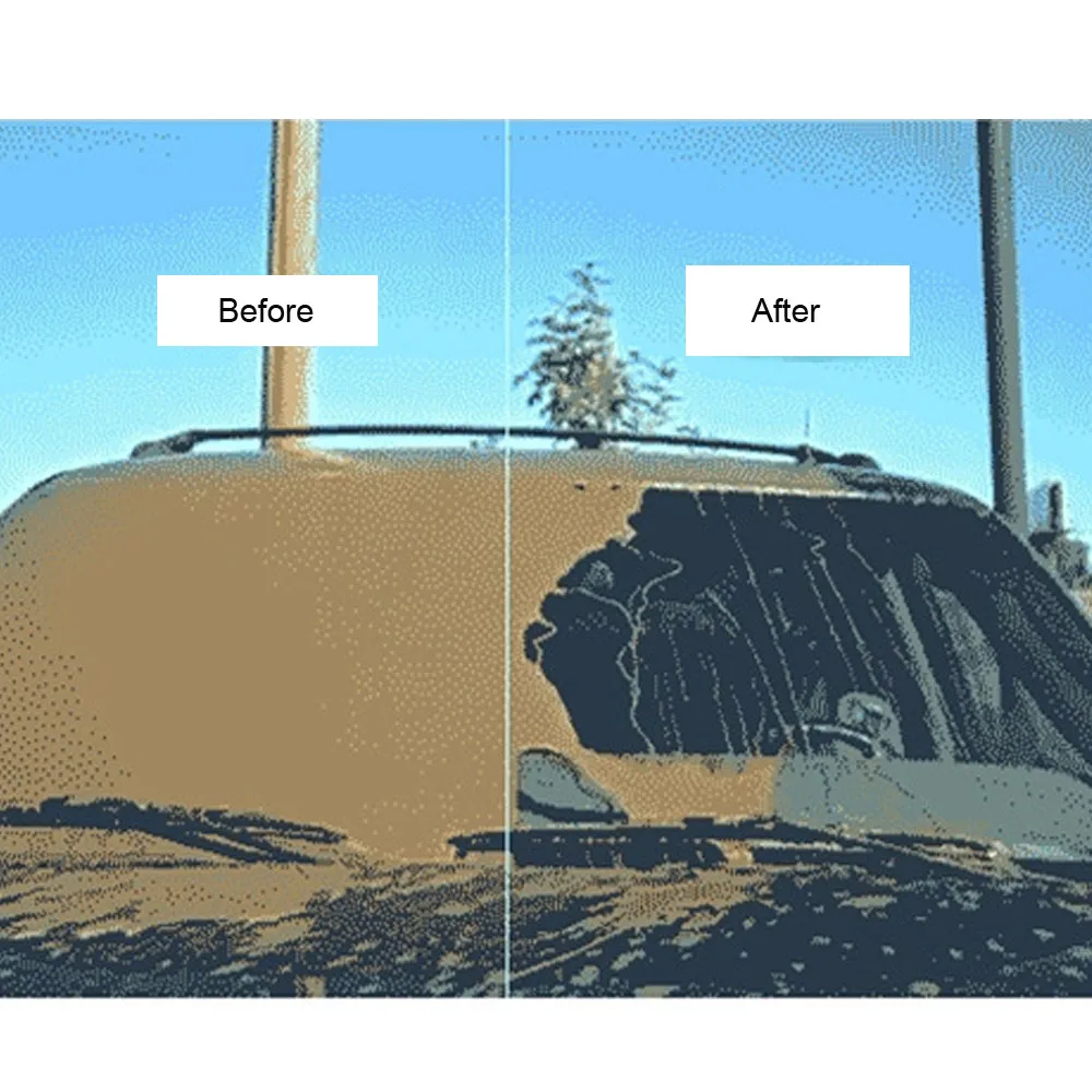 Очиститель лобового стекла автомобиля воск намотки стекло водоотталкивающая водостойкий фторид покрытие покрытием кристалл жидкости
