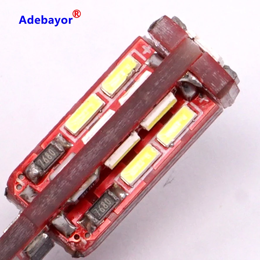 10 шт. Canbus T10 Led 5 Вт 4014 для Sumsung 19 SMD автомобильный маркер парковочная лампа Aprilia RXV RS