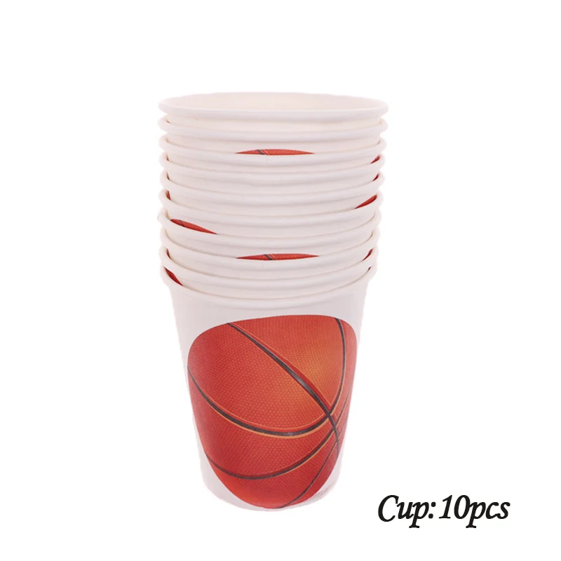 cup10pcs Зеленый Футбол Спортивная Тема футбол баннер Кубок нож Дети Мальчики Детские День Рождения Декоративные вечерние принадлежности для мероприятий - Цвет: cup10pcs
