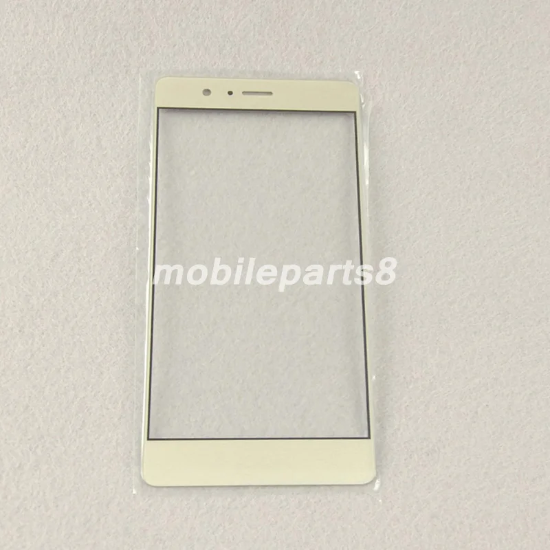 10 шт./лот Бесплатная доставка Экран внешний Стекло для Huawei P9 Lite P8 спереди Замена