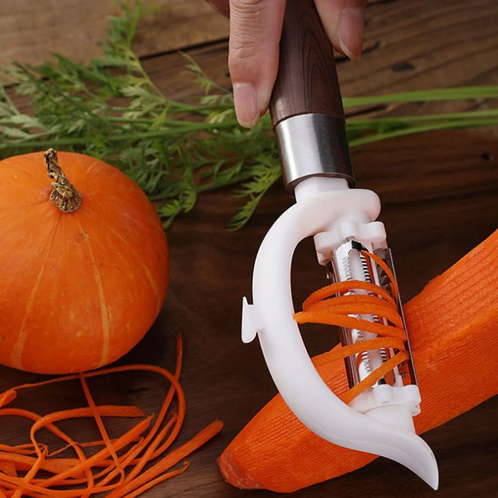 Многофункциональная деревянная ручка терки для овощей и фруктов Овощечистка