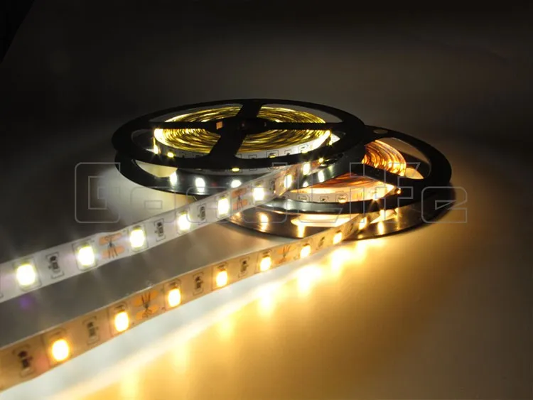 DC12V Светодиодные ленты 5730 SMD 60 Светодиодный/m 5 м/лот IP20 IP65 водонепроницаемый гибкий str светильник ярче, чем 5050 5630 Светодиодные ленты светильник