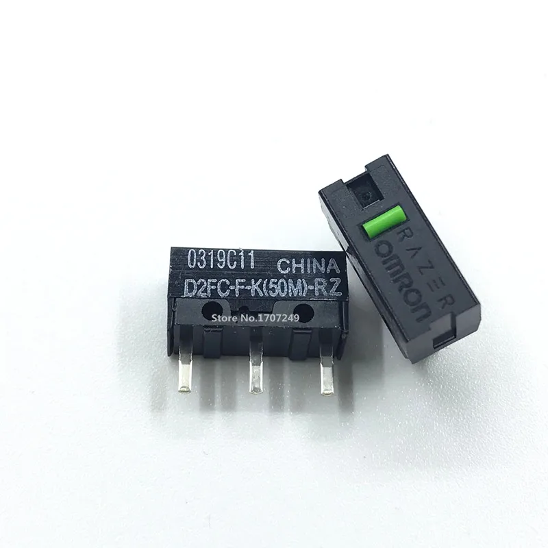 D2FC-F-K(50M)-RZ 10 шт. мышь OMRON микропереключатель D2FC-F-7N 10 м 20 м D2FC-F-K(50 м) D2F D2F-F D2F-01 D2F-01L D2F-01FL D2F-01F-T D2F-F-3-7 - Цвет: D2FC-F-K(50M)-RZ