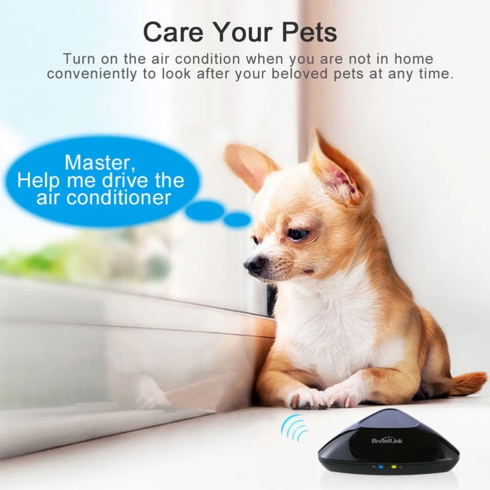 Broadlink Smart Home Original RM Pro for Alexa Google 433MHz WiFi IR RF Wireless Automation APP Remote Control TV|Модули для умного