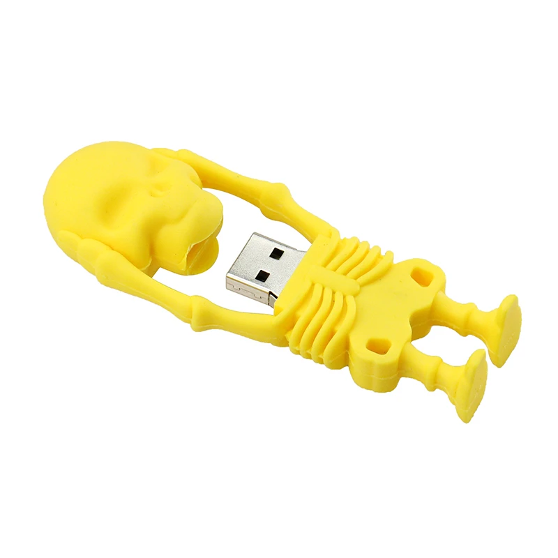 Реальная емкость USB флеш-накопители 8 ГБ 16 ГБ 32 ГБ 64 Гб Новое поступление модный креативный череп флеш-накопитель карта памяти, Флеш накопитель