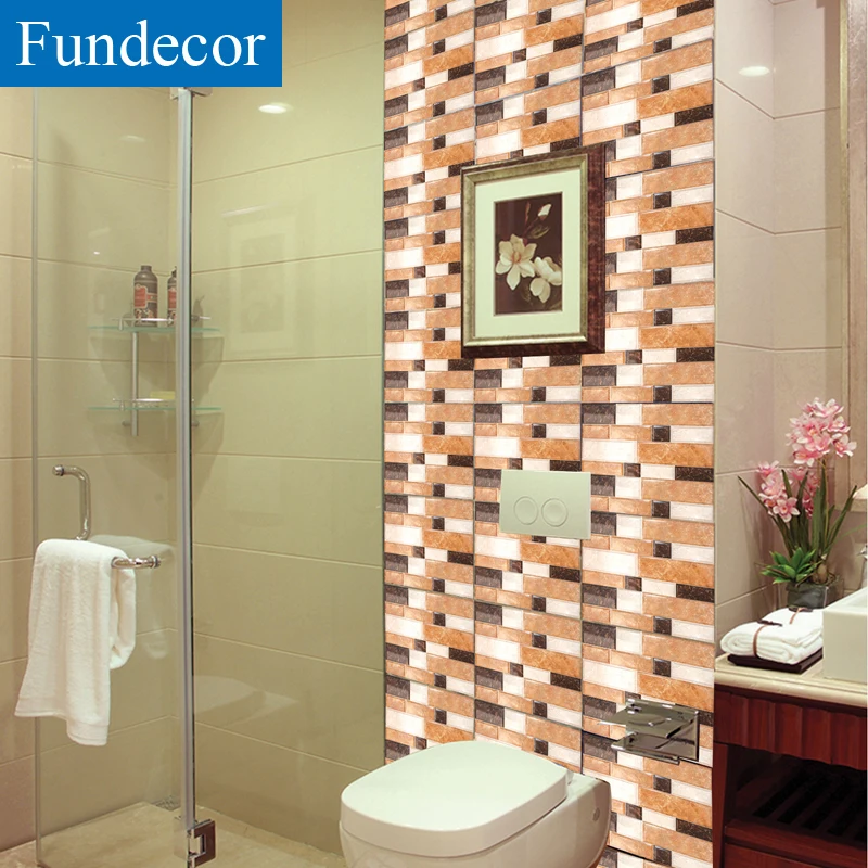 [Fundecoration] водонепроницаемый стикер для настенной плитки ванной комнаты кухни
