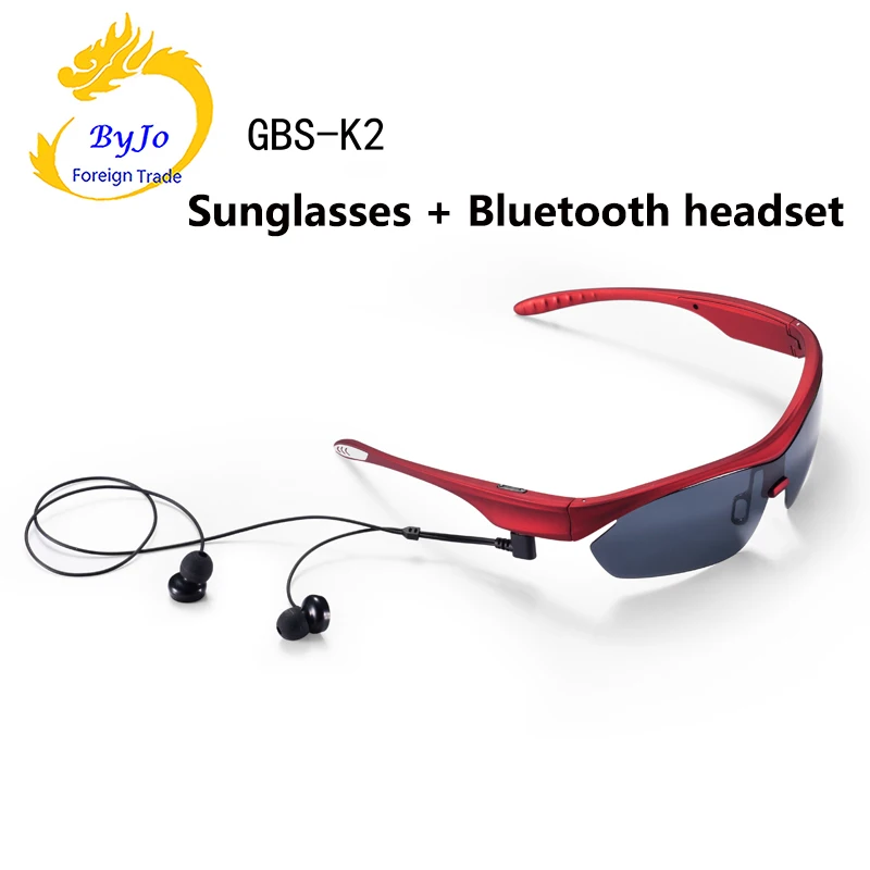 Bluetooth гарнитура K2 с поляризационными стеклами и микрофоном|headset sport|wireless headsetbluetooth