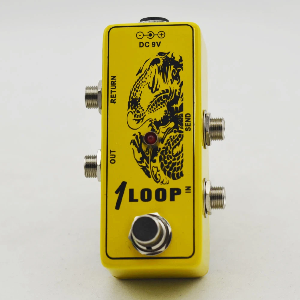 Педаль для создания эффектов True Bypass Looper педаль гитарных переключатель гитары true