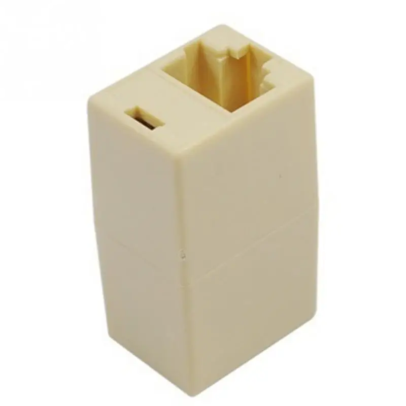 Промо-акция! 1 шт. двойной разъем RJ11 для телефона разветвитель удлинитель