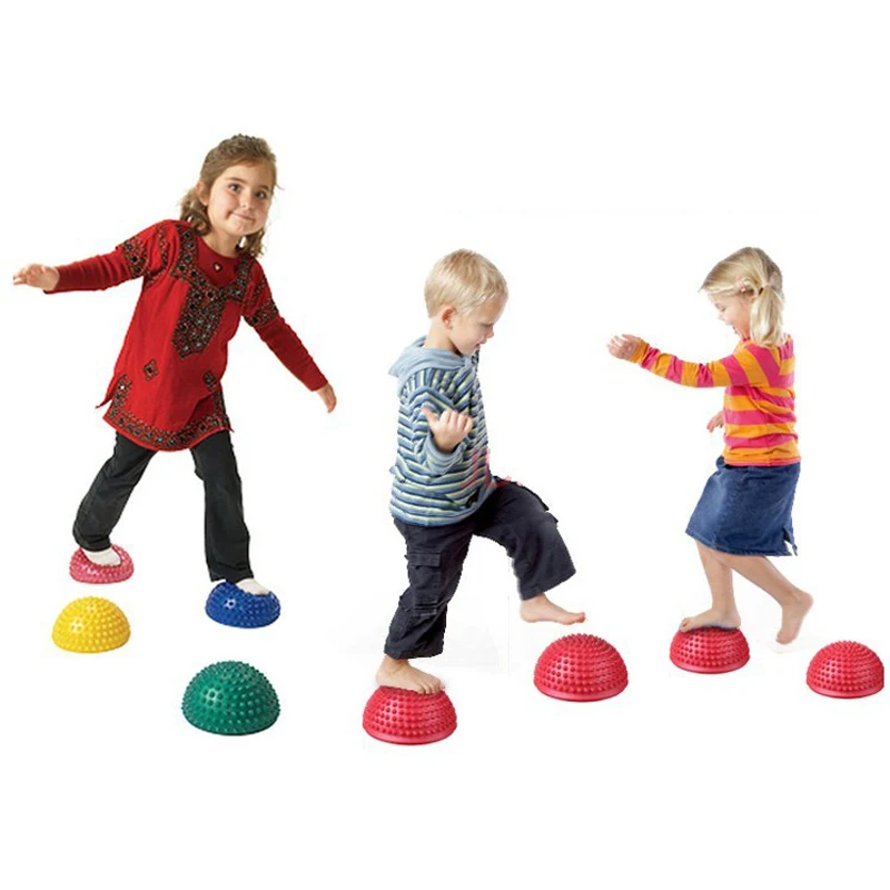 4 шт./лот сенсорные шаговые камни балансирующие капсулы надувная тактильная