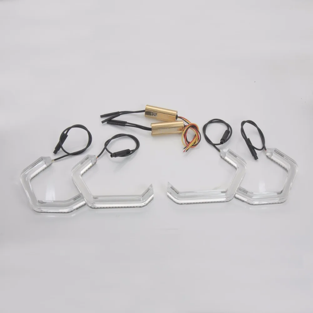 Указатель поворота Angel Eyes двухцветный M4 для Bimmer 2 3 4 5 серии BMW F30 F32 (335i) F82 F80 (M3 M5)