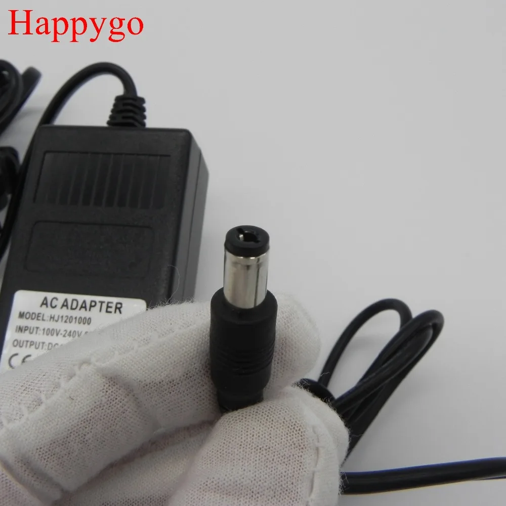 Happygo адаптер питания секс машины Вход AC 100В 240В 50/60 Гц выход DC 1 12в 100 1000ма